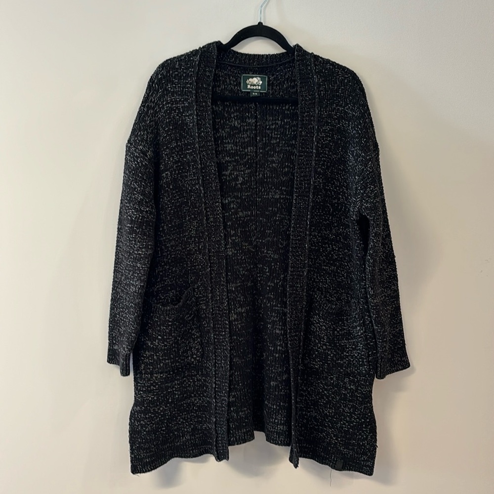 Roots long sleeve long cardigan
